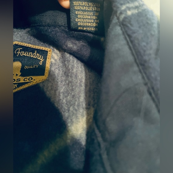 DRY GOODS FREEDOM FOUNDRY MENS LIGHTWEIGHT PLAID LONG SLEEVES POCKETS  MED NWOT - Picture 4 of 4